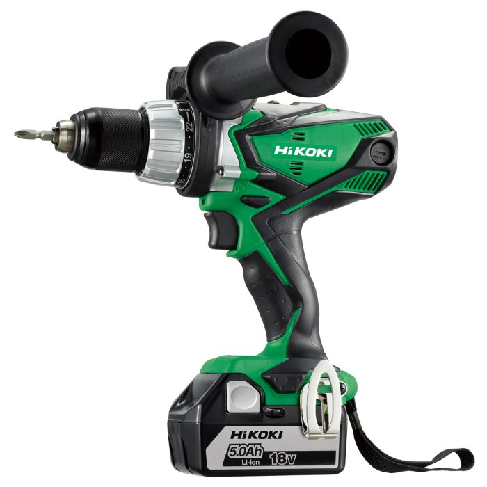 Cordless Impact Driver Drill 18V 5Ah battery – Automatic shifting – 2 speeds – right and left – Maximum torque 43 Nm