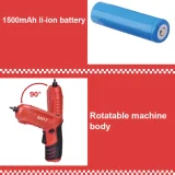 50PCS LI-ION CORDLESS SCREWDRIVER SET