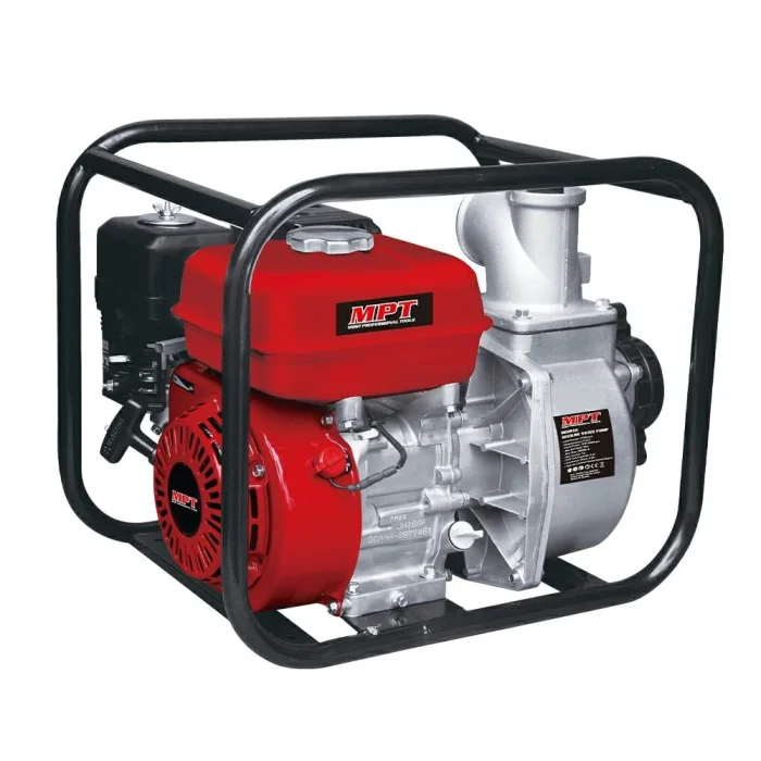 Gasoline water pump 2″ Horse Power:6.5HP Fuel Tank Capacity:3.6L