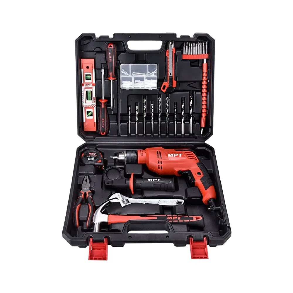 IMPACT DRILL KIT 13MM 550W